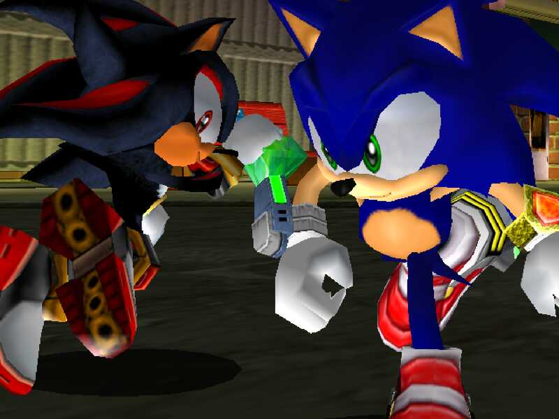 captura de tela de sonic adventure 2